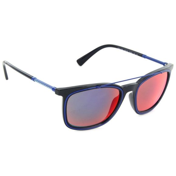 Versace Sun VE4335 GB1/6P Blk Blue w/Grey Red Mirr